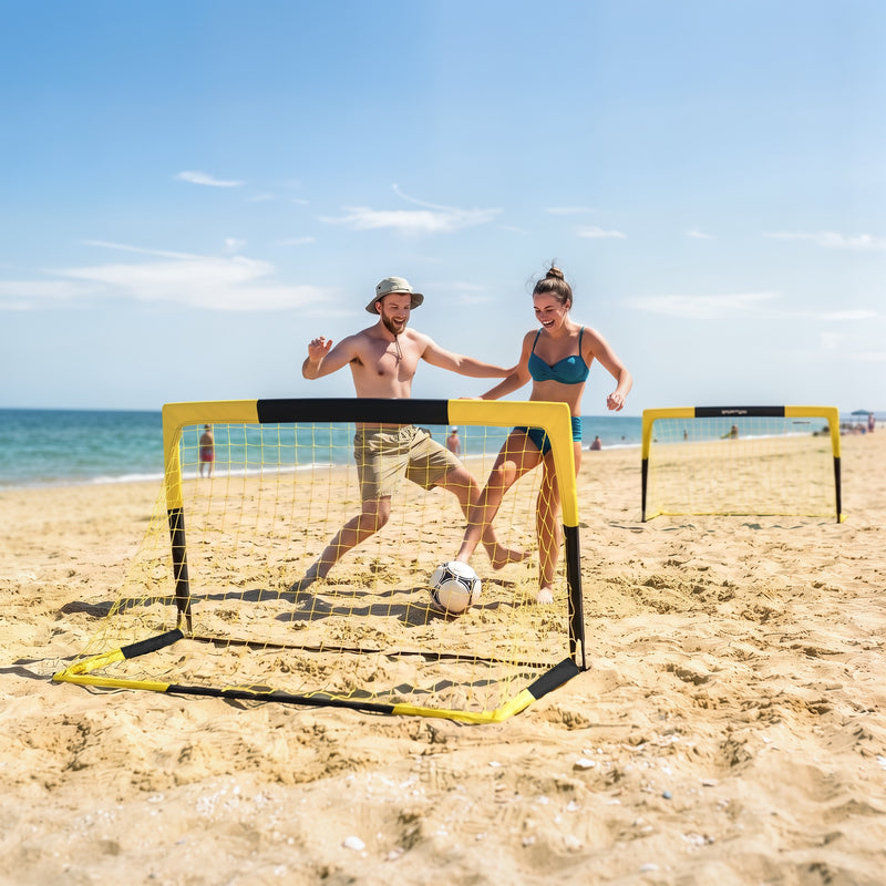 Set of 2 pop-up football goals – image 9