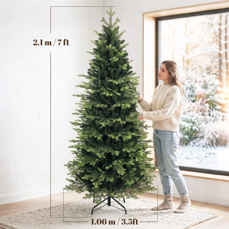7ft Geneva fir Christmas tree – image 3