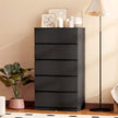 HOMCOM Chest of Drawers, 5-Drawer Storage Cabinets, Modern Dresser, Storage Drawer Unit for Bedroom – view 10