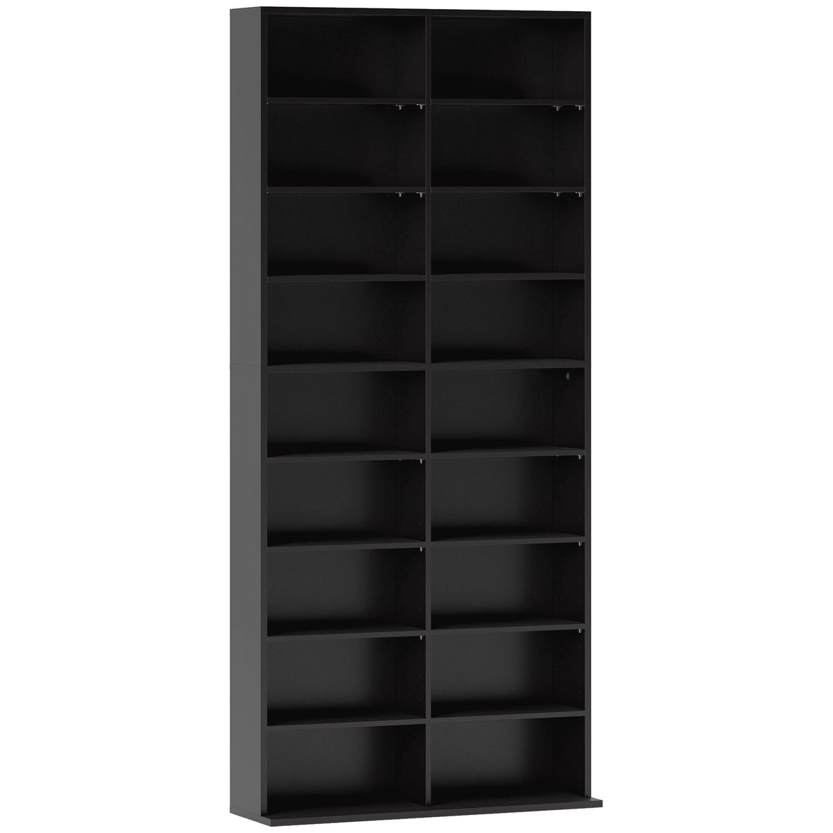 640-CD / 360-DVD Media Storage Tower – Black