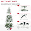 6ft snow-tipped pencil cypress tree – image 6