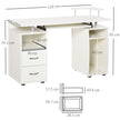 120 cm computer workstation – image 3