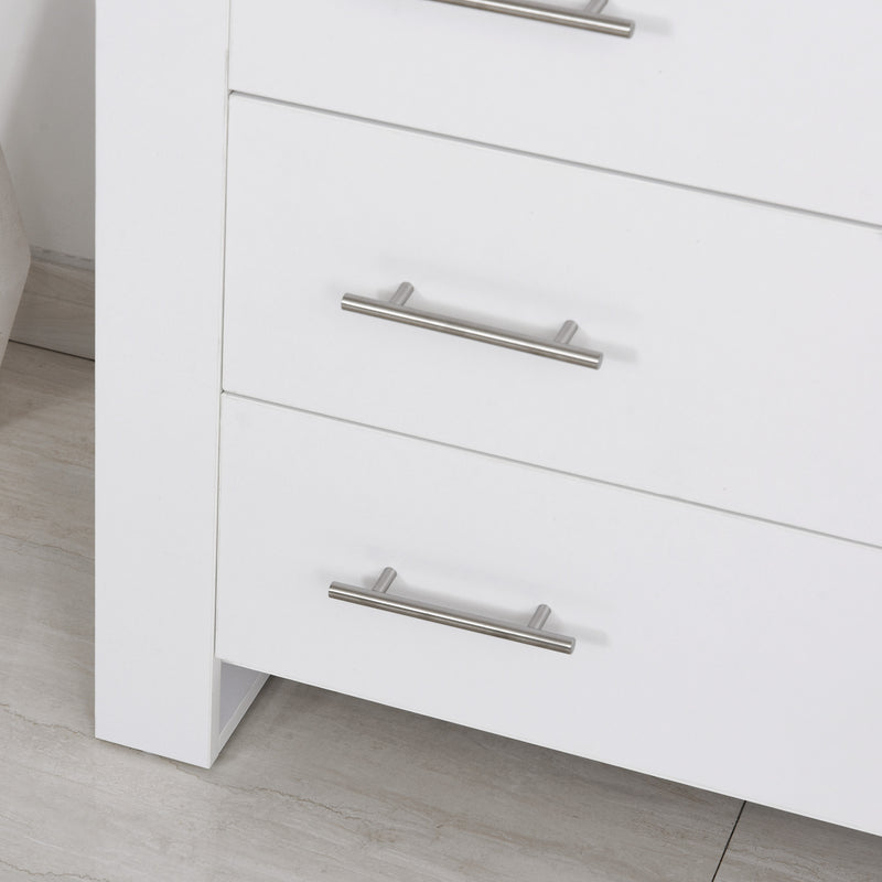 White 4-drawer chest – image 9