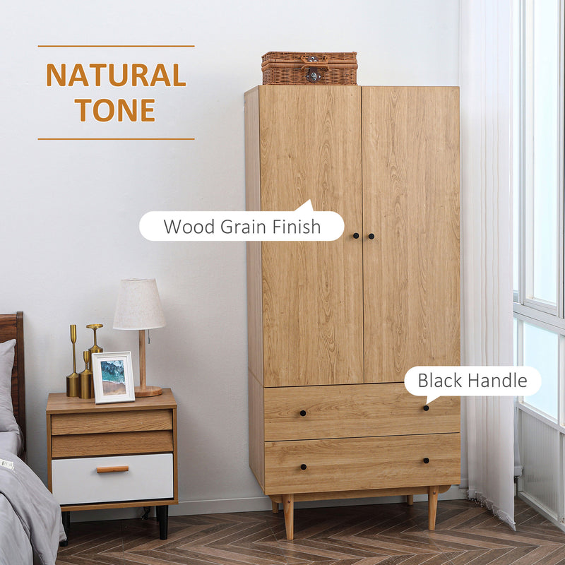 Natural double wardrobe – image 4