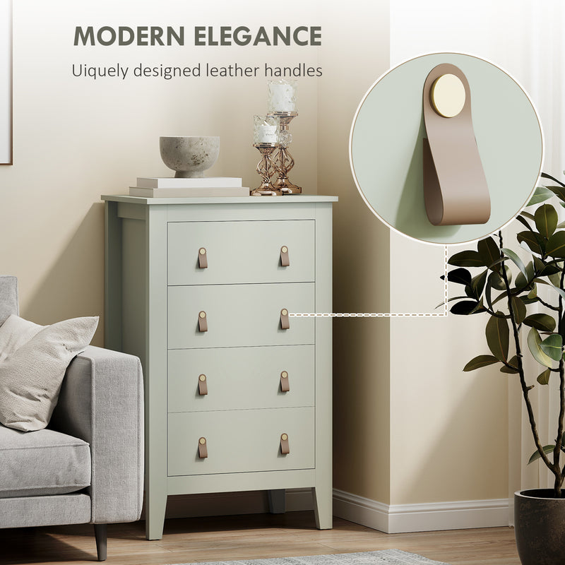 Green 4-drawer chest – image 5