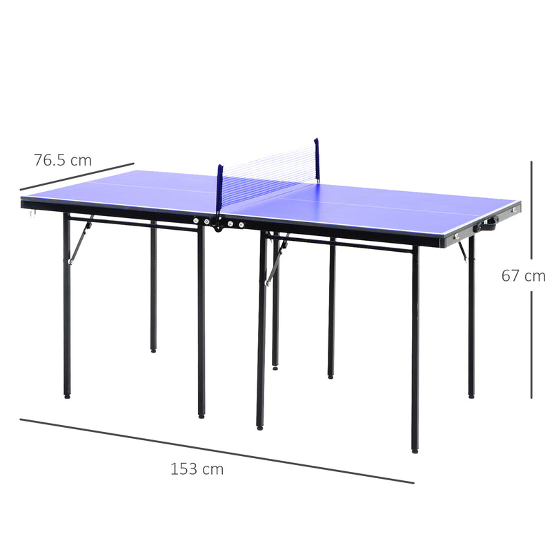 5ft folding mini table tennis table – image 3