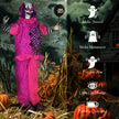 175cm Animated Clown with Glowing Red Eyes – image 6 of 9