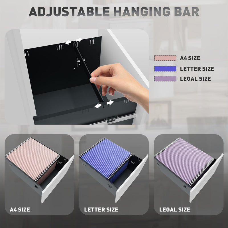 Steel mobile filing cabinet – image 6