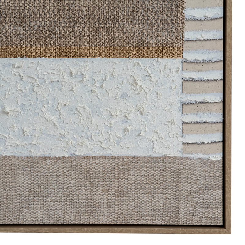 Petra Hand-Painted Framed Canvas – 80 × 120cm, additional product view 3