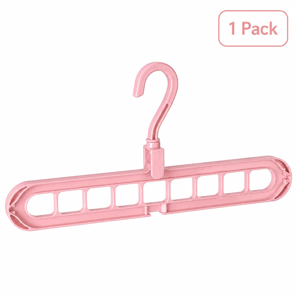 9-Hole Space-Saving Clothes Hanger Organizer