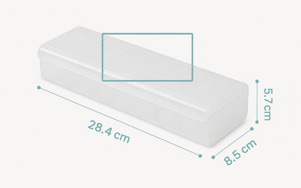 Transparent Cable Organiser for Office and Dorm Use