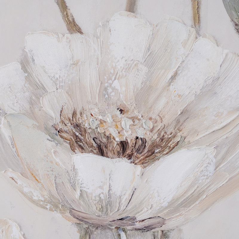 Poppy Meadow Hand-Painted Framed Canvas – 82.5 × 122.5cm, additional product view 2