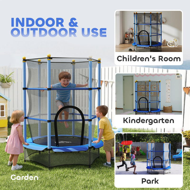 4.6ft kids trampoline – image 9