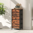 5-drawer fabric chest with side pockets – image 9