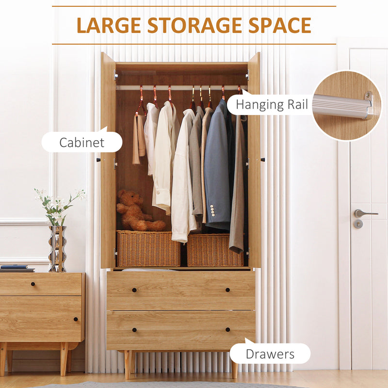 Natural double wardrobe – image 5