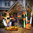 6ft Inflatable Pumpkin Family with LED Lights – image 9 of 9