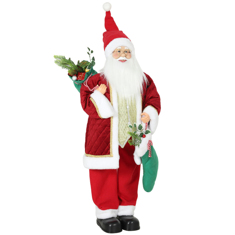 4ft Singing Santa on a white background