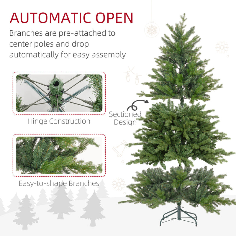 6ft full artificial Christmas tree – image 6