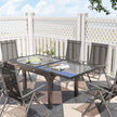 Extendable table dining set – image 9