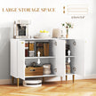 White & gold sideboard – image 4