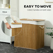 144L bamboo laundry hamper – image 6