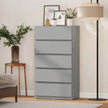 HOMCOM Chest of Drawers, 5-Drawer Storage Cabinets, Modern Dresser, Storage Drawer Unit for Bedroom – view 6