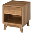 Walnut bedside table – image 10