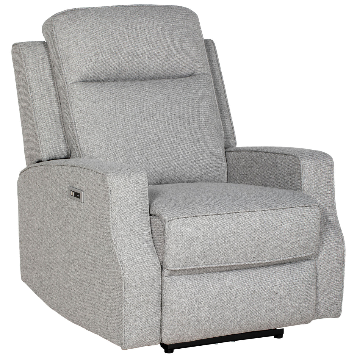 Electric Recliner Chair with USB & Footrest – Grey