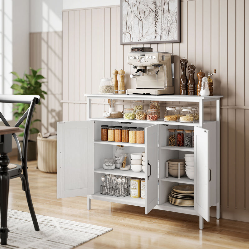 Industrial sideboard with open shelf – image 2