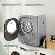 4kg silver touch-control tumble dryer – image 5