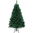 5ft classic green fir Christmas tree on a crossed steel base