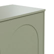 HOMCOM Tall Bathroom Cabinet with Arched Doors - Light Green – view 10