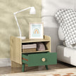 Green kids bedside table – image 8