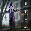 183cm Hanging Witch with Purple LED Lights & Sound – image 7 of 9