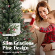 6ft slim pine pencil Christmas tree – image 5