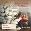 6ft frosted pencil Christmas tree – image 4