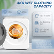 4 kg vented tumble dryer in white – image 5