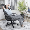HOMCOM Faux Leather Office Chair - Charcoal Grey – view 8