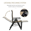 Set of 2 folding reclining garden chairs – image 5