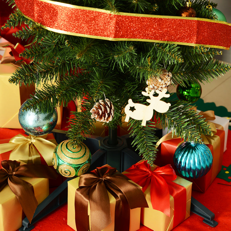 5ft green pencil slim Christmas tree – image 8