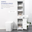 Tall slim bathroom cabinet – image 4