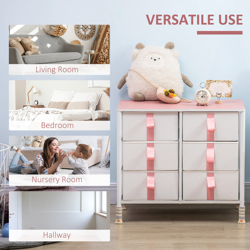 6-drawer fabric chest – image 6