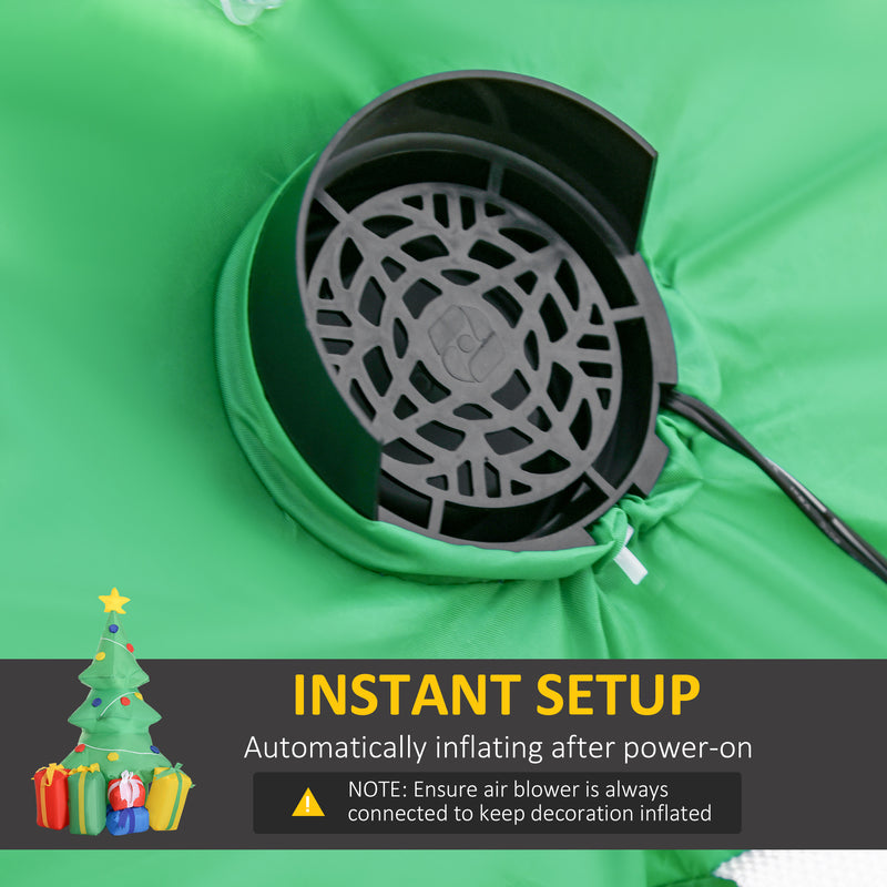 Built-in fan for inflating the display
