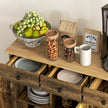 Rubberwood top sideboard – image 9