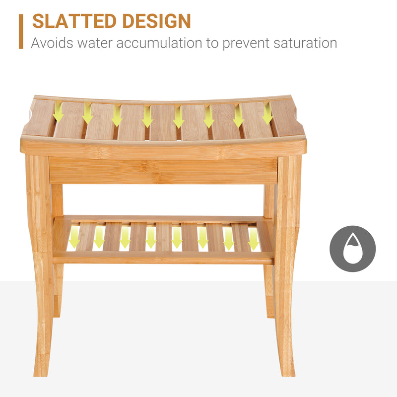 Slatted shower bench – image 6