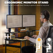 Corner LED desk – black – image 6