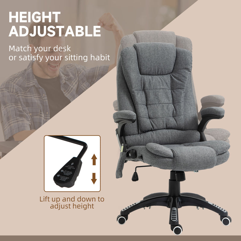 Heated massage office chair – image 5