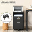2-drawer mobile filing cabinet – image 4