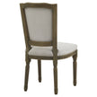 Ripley chair, three-quarter view