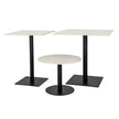 Romanby square dining table shown with other Romanby tables sold separately
